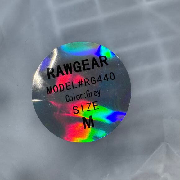 Rawgear Grey Long Sleeve Graphic T-Shirt Model# RG440 Size Medium NWT - Picture 8 of 9